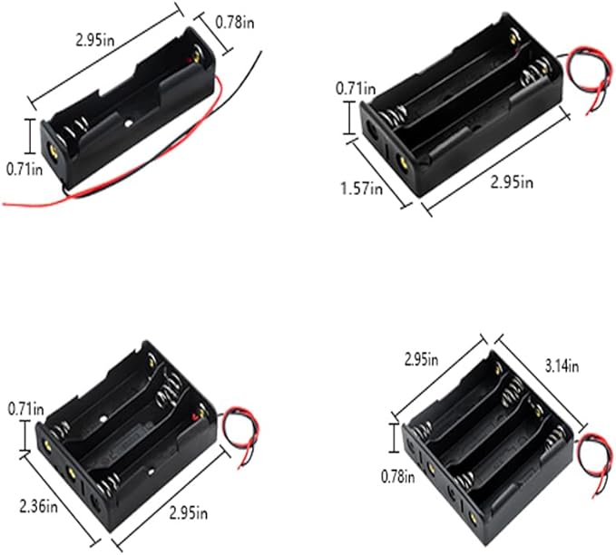 13PCS 18650 Battery Case Holder - Image 8