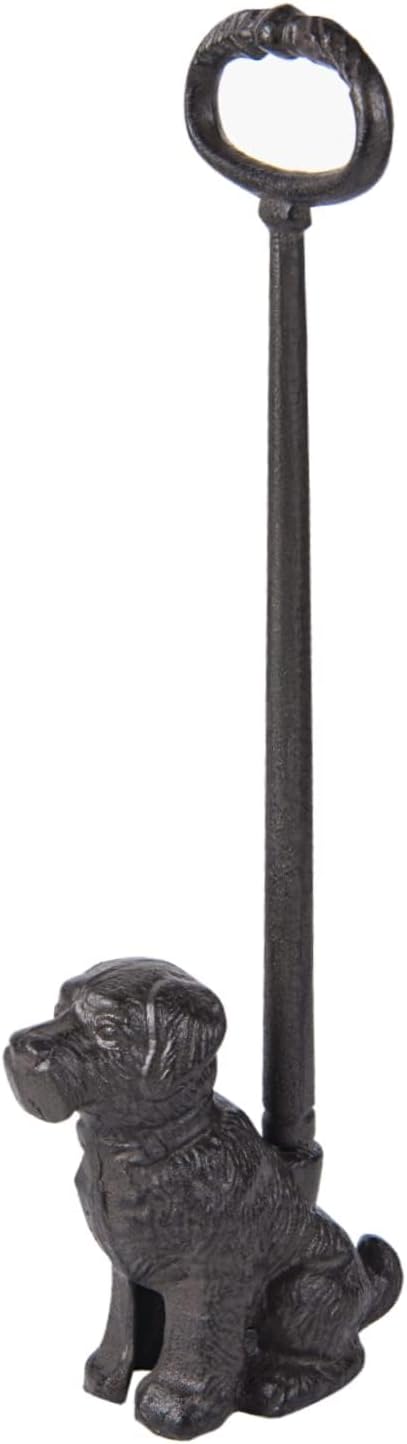 Sungmor Cast Iron Dog Door Stop by Sungmor