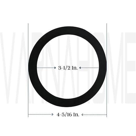 O-Ring Strainer Gasket Set, 2 EPE O-Ring Gasket, 1 Rubber Seal Ring and 1 Paper - Image 3