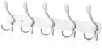 Coat Rack Wall Mounted, 5 Tri Stainless Steel Coat Hook by YUNISS