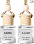 Black Sea Scent Hanging Car Air Freshener – Long Lasting Essential Oil Diffuser by Unknown