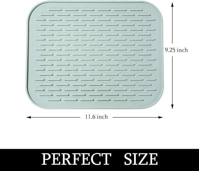 Dish Mat Silicone Dish Drying Mats Works - Image 2