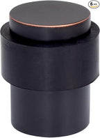 KHTUMEWARE 6 Pack 1-1/2 in Floor Door Stopper, Oil Rubbed Bronze Door Stop by khtumeware
