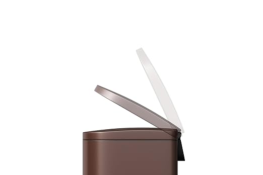 Garvee 2.6 gal / 10 L Metal Bathroom Trash Can - Image 6