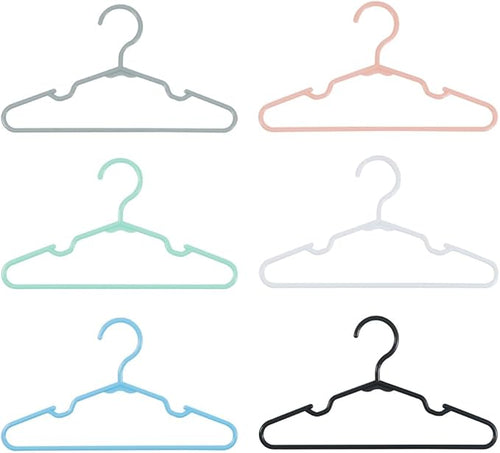 120 pcs Baby Nursery Closet Hangers, Non-Slip Laundry Infant Pant Hanger - Image 2