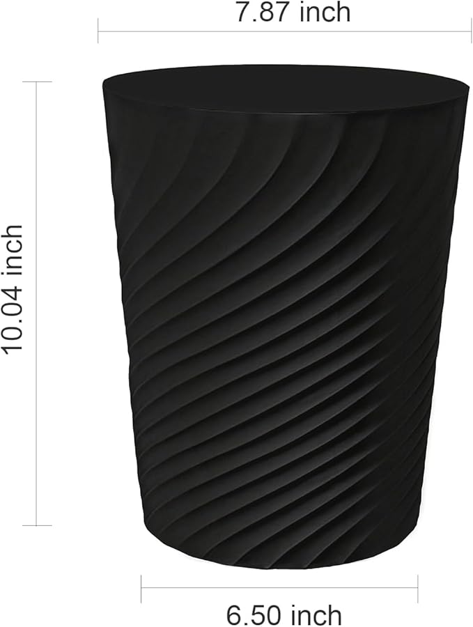 DAJITRE 1.8 Gallon Small Trash Can Wastebasket Recycling Bin Slim Profile - Image 5