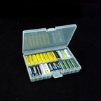Fielect 48 x AA Battery Storage Case Holder Organizer Box Transparent - Image 3