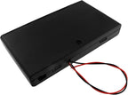 E-outstanding 12V Battery Holder 8X 1.5V AA Battery Storage Case Black Box - Image 4