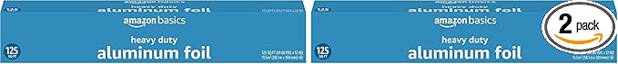 Amazon Basics Heavy Duty Aluminum Foil, 125 Sq Ft by AmazonBasics