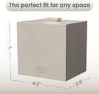 CLEAN SKIN CLUB Cement Box for 50 Disposable Clean Towels XL, Concrete - Image 5