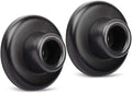 2 Pack Concave Wall Door Bumper Stop Black – 2-1/2” Outside Diameter Stainless by KOVOSCH