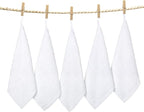 Yoofoss Luxury Washcloths Towel Set 10 Pack Baby Wash Cloth - Image 6