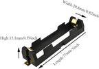 HAHIYO 18650 1 Slot Battery Holder Clip Storage Case Copper Good Contacts 3.7V - Image 2