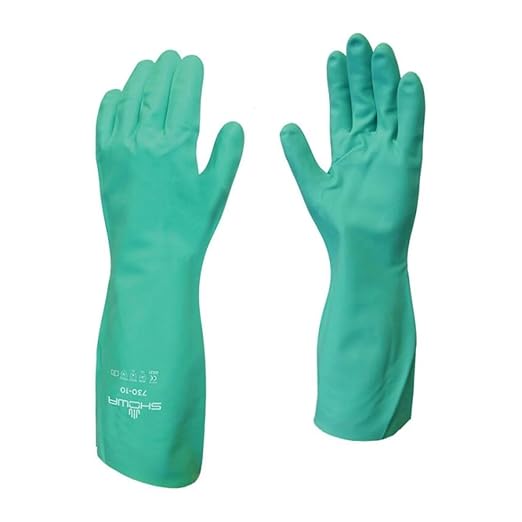 SHOWA 730 Nitrile Chemical Resistant Safety Glove by Showa