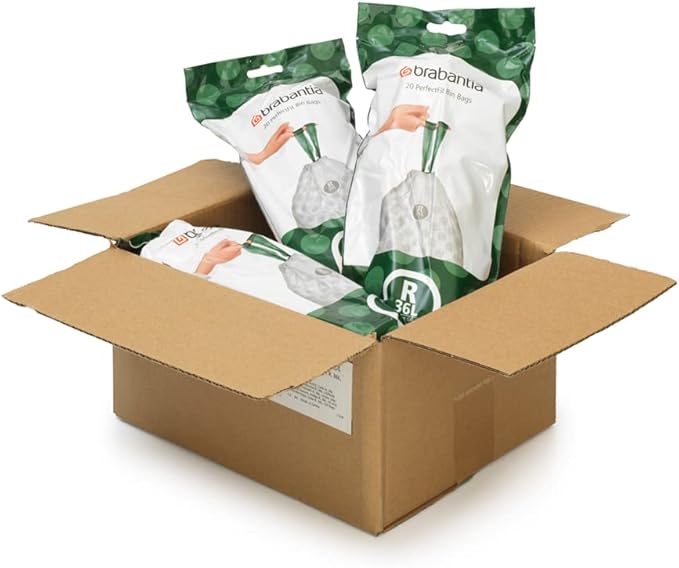 Brabantia PerfectFit Trash Bags Thick Plastic Trash Can Liners - Image 4