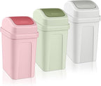 Sumind 3 Pcs 1.8 Gallon Bathroom Trash Can by Sumind