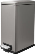 Bathroom Trash Can with Lid, 16.7L/ 4.4 Gallon Trash Can with Removable Inner by JM%C2%B7YIPENG