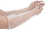20Pcs Long Disposable Gloves, 23.6inch Cleaning Gloves Elbow Length Plastic by Unknown