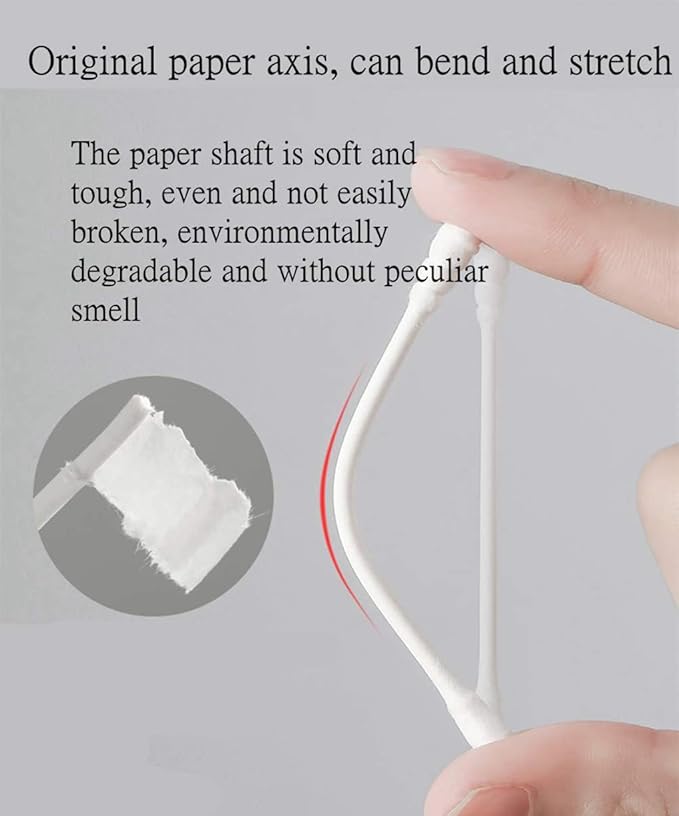 800 Pieces Cotton Swabs, Spiral Pointed Tipped - Image 5