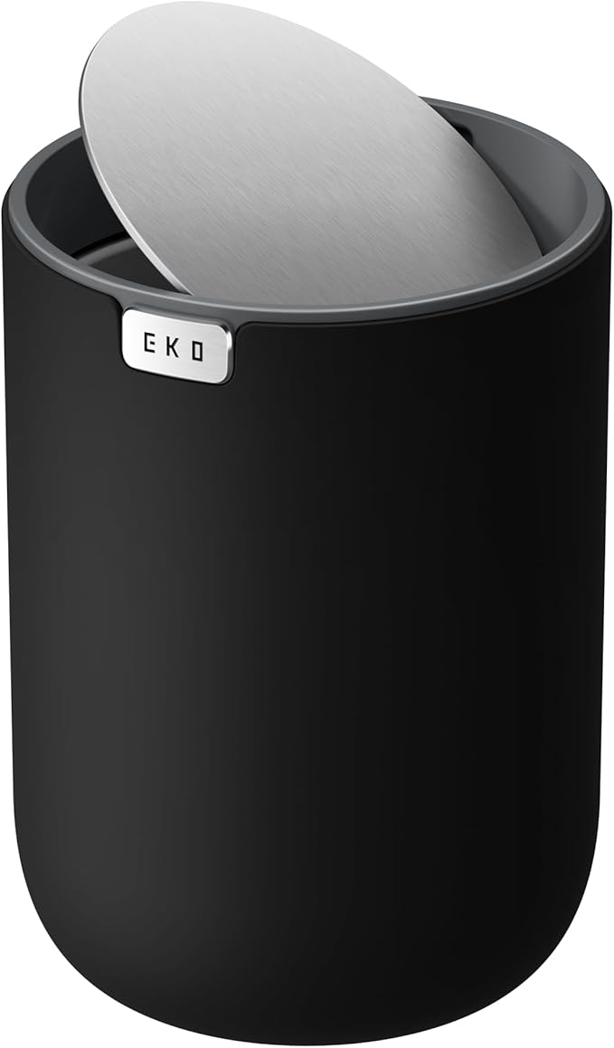 EKO Fandy 0.58 Gal/2.2L Mini Trash Can by EKO
