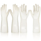 2 Pairs, 15 Inches, Nitrile Cleaning Gloves, Kitchen Dishwashing Gloves by aesxniy
