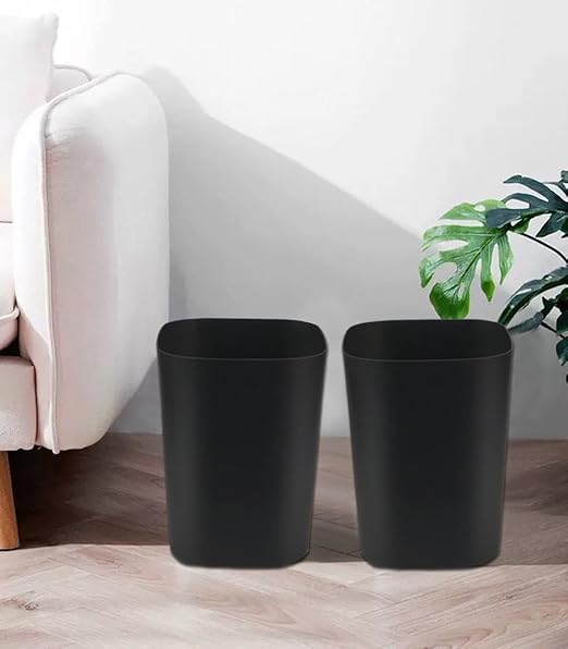 Besli 2 Gallon Small Trash Can Garbage Can Wastebasket - Image 3