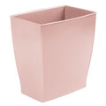 iDesign Small Plastic Bathroom Trash Can, Slim Rectangle Garbage Bin by iDesign