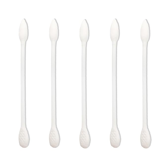 900pcs Precision Cotton Swabs, Pointed&Flattened Tip Cosmetic Applicators by qzcccecl