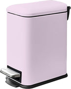 Pink Trash Can, 1.3 Gallon Bathroom Trash Can by JM%C2%B7YIPENG