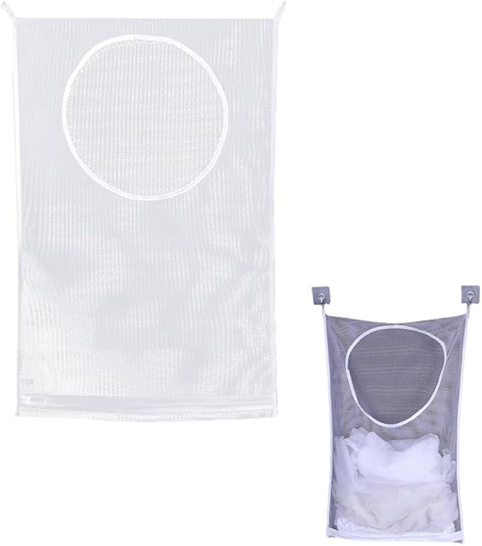 Hanging Laundry Hamper Bag by Unknown