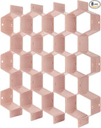 Poeland Drawer Divider Organizer Adjustable DIY Grid Honeycomb Drawer Divider by Poeland