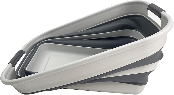 SAMMART Collapsible Plastic Laundry Basket - Image 6