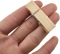 HAHIYO Wooden Clothes Pins Clothespins Wide Do NOT Fall Apart 1.77 inches by HAHIYO