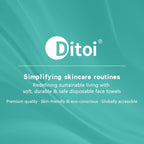 Ditoi Disposable Face Towels, Ultra Soft &Thick Facial Cloths - Image 9