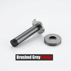 JQK Door Stopper, 304 Stainless Steel Thicken 1mm Sound Dampening Door Stop - Image 9