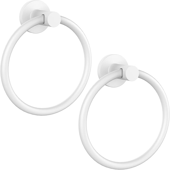 Towel Ring 2Pack, SUS304 Stainless Steel Hand Towel Holder by Z-TIISON