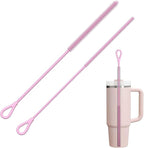 YOTIME Silicone Straw Cleaner Brush, Non-slip Handle Soft and Bendable by YOTIME