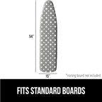 GORILLA GRIP The Original Ironing Board Cover and Pad, Silicone Coating - Image 6