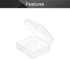 Fielect 2Pcs 18350 Battery Case Battery Storage Box Organizer Battery Storage - Image 3