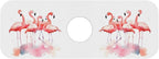 Kitchen Sink Splash Guard Faucet Mat Pink Flamingos Watercolor 15"x5.5" - Image 8