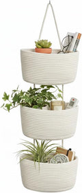 Over the Door Hanging Basket, Decorative Hanging Basket Storage, Organizing by Britwicfr