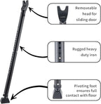 2 Pack 2-in-1 Door Security Bar & Sliding Patio Door Stopper Security Jammer - Image 4