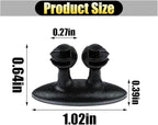 4PCS Car Cable Clips USB Cable Line Clip Holder - Image 2