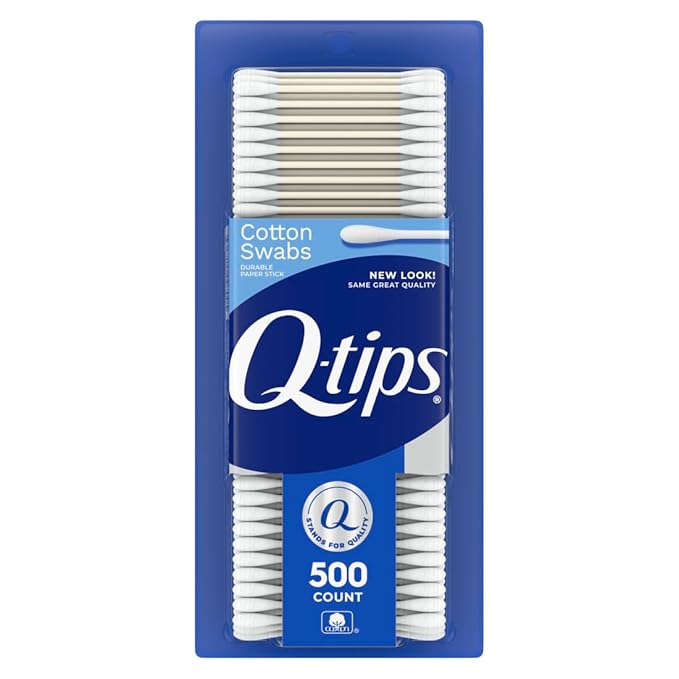 Q-tips Cotton Swabs, For Home, First Aid and Beauty, 100% Cotton by Q-tips