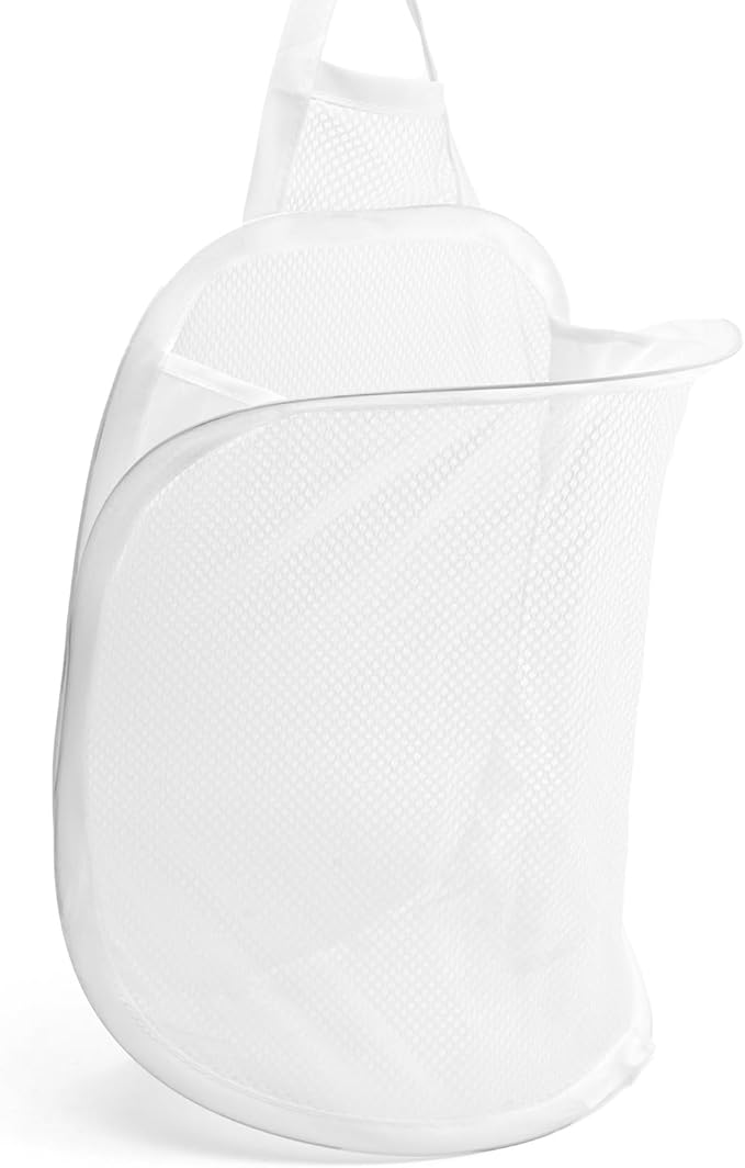 Hanging Laundry Bag Small Hanging Hamper Foldable Mesh Hamper Collapsible Wall by Unknown