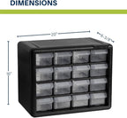 Akro-Mils 16-Drawer Plastic Cabinet - Image 3