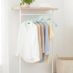 Utopia Home Plastic Hangers 50 Pack, Space Saving Plastic Clothes Hangers - Image 6