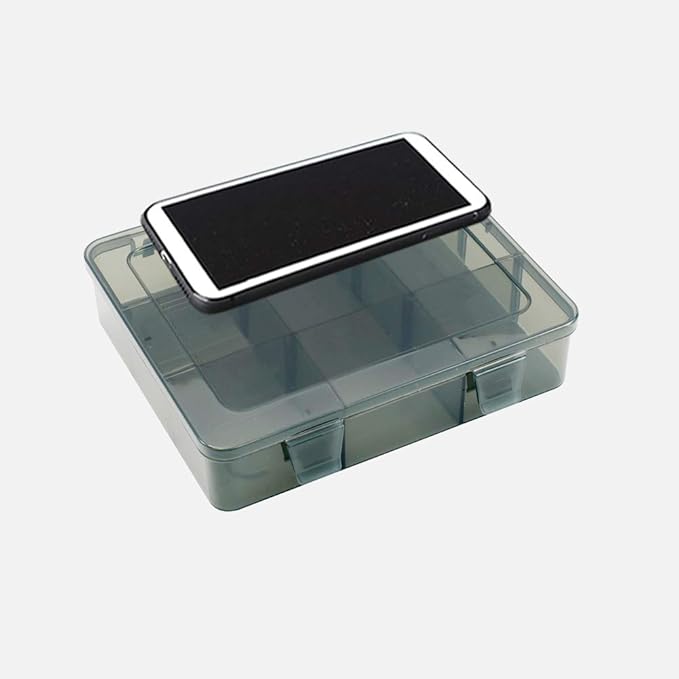 9 Grids Art Craft Supply Organizer Storage Containers, Compartment Storage Box - Image 7