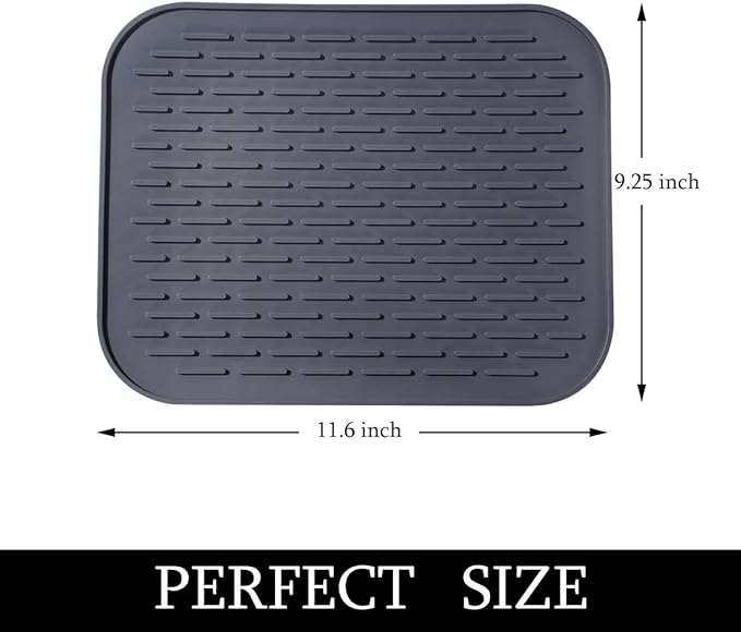 Dish Mat Silicone Dish Drying Mats Works - Image 2