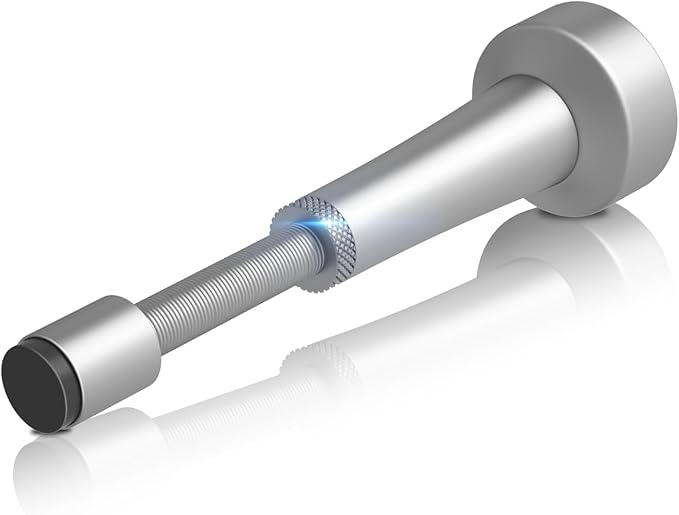 Adjustable Door Stopper, 3.07-4.45in Aluminum Door Stoppers by brieieziy